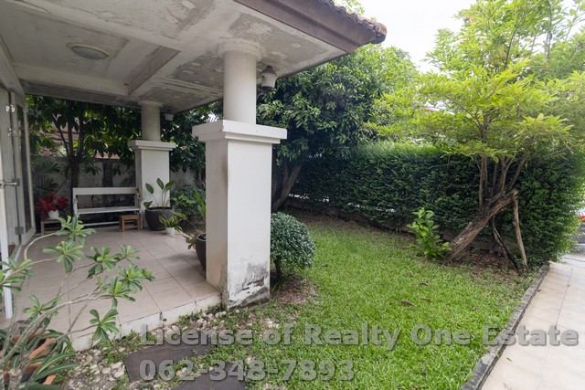 ขายบ้านเดี่ยว ม.โรยัลปาร์ควิลล์ สุวินทวงศ์ พร้อมเฟอร์นิเจอร์ไม้สักแท้ทั้งหลัง ราคาพร้อมโอน