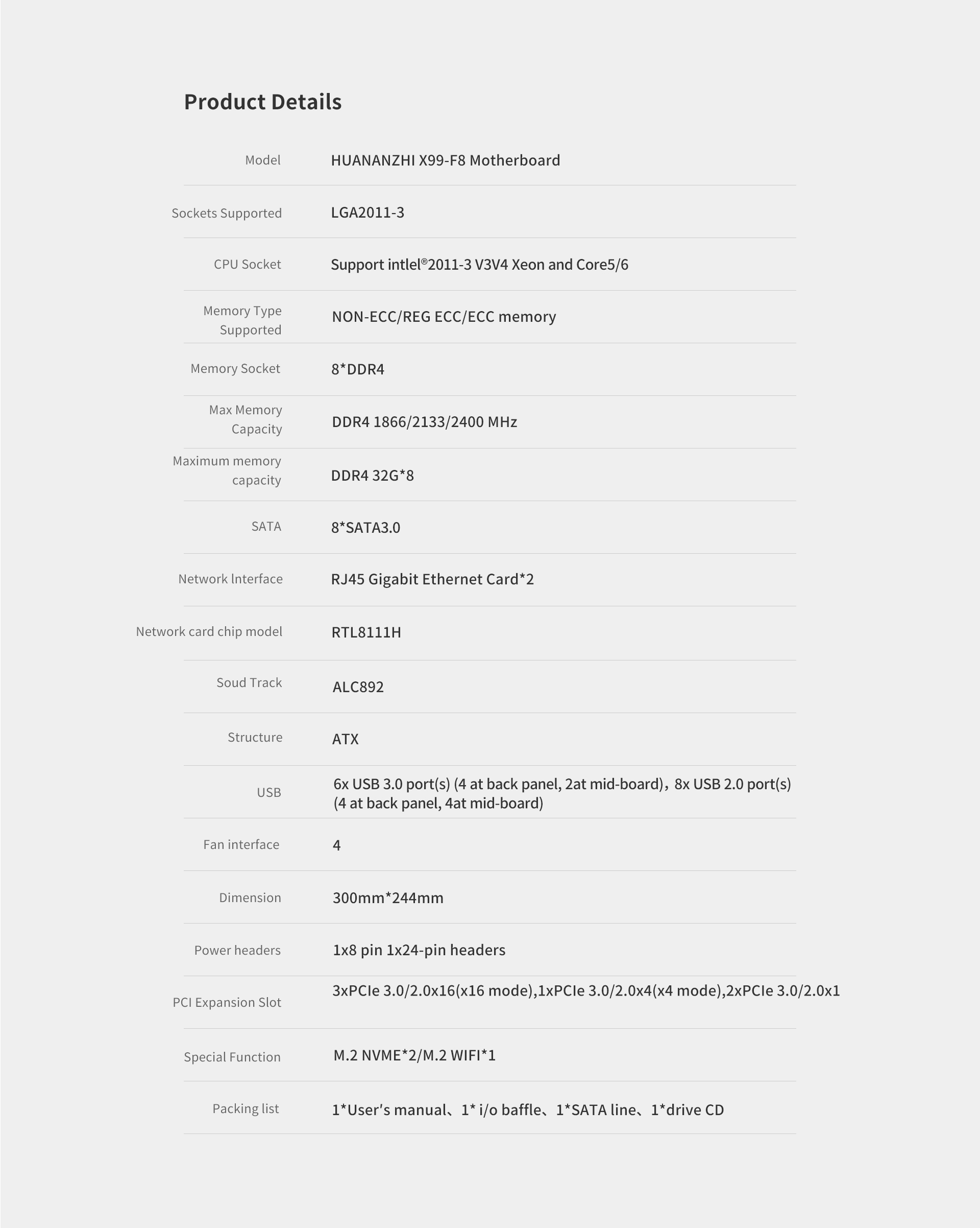 Set X99-F8 Xeon v4 Workstation & Gaming