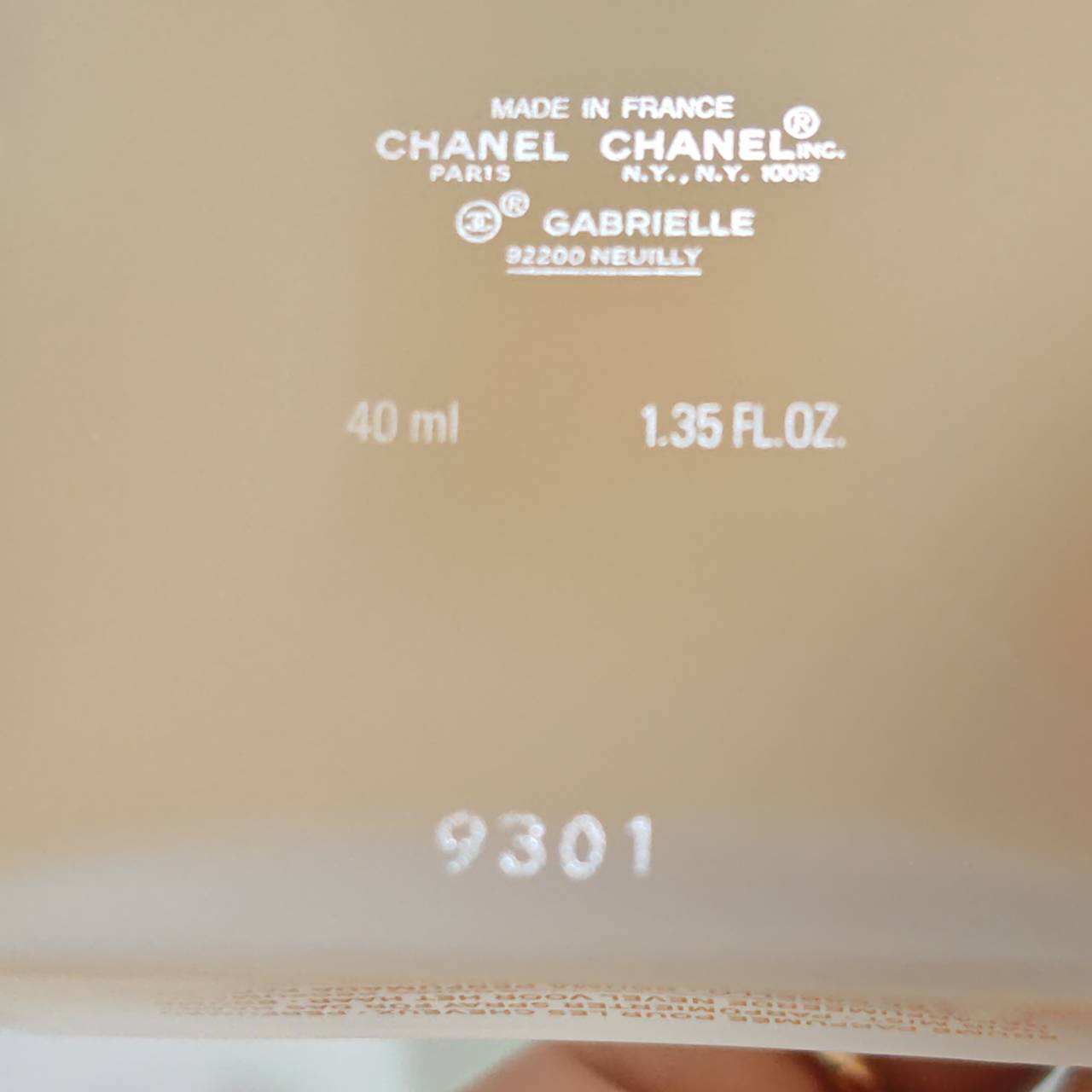 น้ำหอม Chanel Gabrielle Hair Mist 40ml กล่องเทสเตอร์