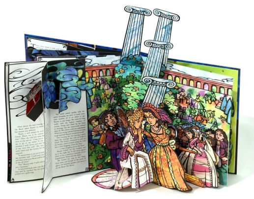 Beauty and the Beast: Pop-Up Book พร้อมส่ง RARE item Collectible pop up Hardback English By Robert Sabuda 9781847386328