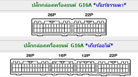 SUZUKI ESCUDO (1996-11~) วงจรไฟฟ้าเครื่องยนต์ G16A WIRING DIAGRAM SUZUKI ESCUDOบอดี้ TA01W TA01R TD01W ซูซูกิ เอสคูโด้