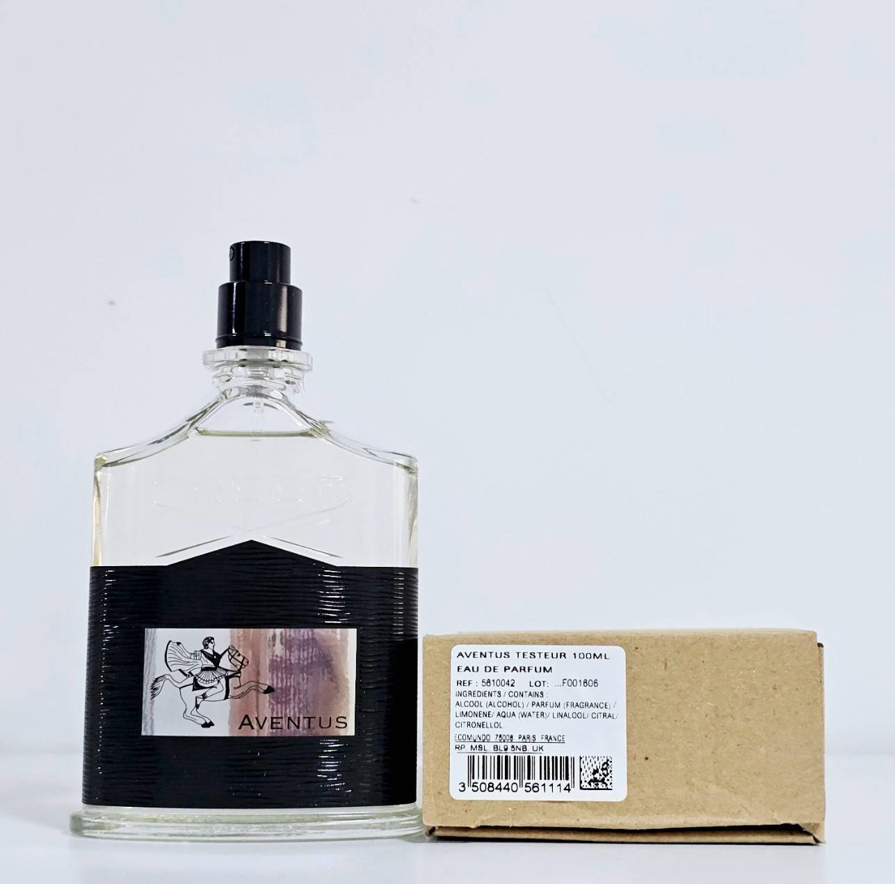 น้ำหอมแท้ Creed Aventus EDP 100ml กล่องกล่องเทสตอร์ไม่มีฝา