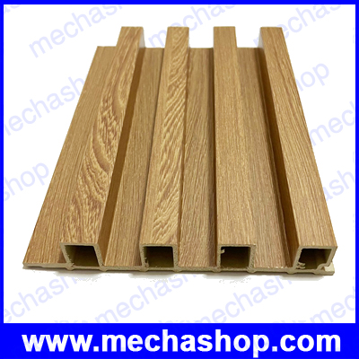 Great Wall Board ไม้เทียม ผนังไม้เทียมตกแต่งบ้าน ตกแต่งผนัง Size: 160x2900mm 24mm Raw Material: Virgin