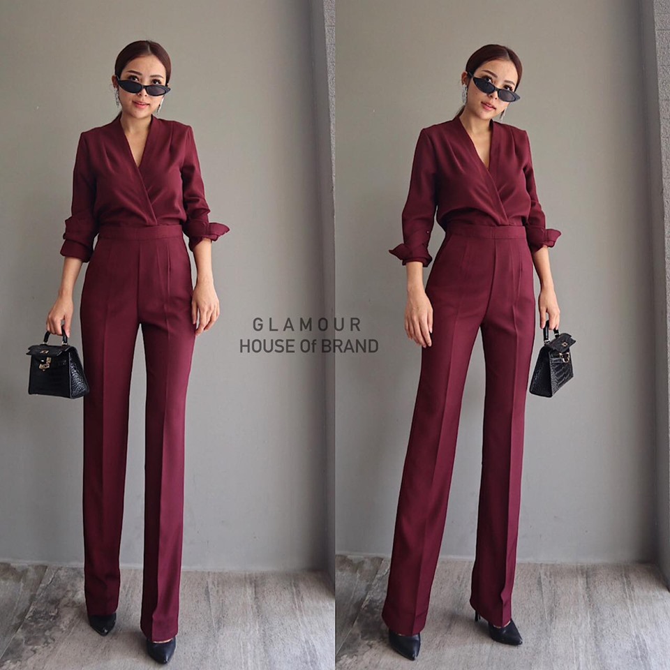 ชุดออกงาน งานป้ายGlamour