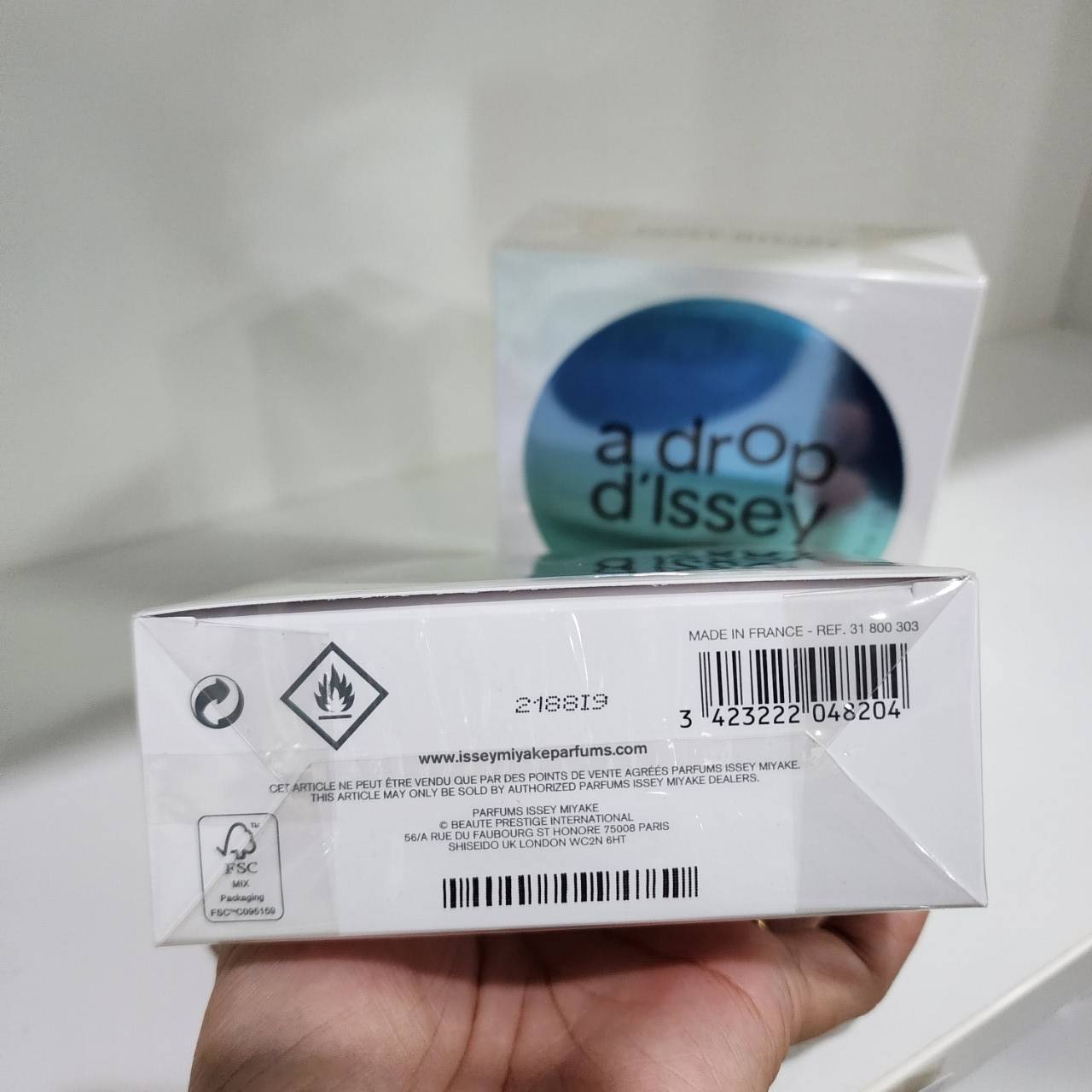 น้ำหอมแท้ Issey A Drop D’Issey Fraiche EDP 90ml กล่องซีล