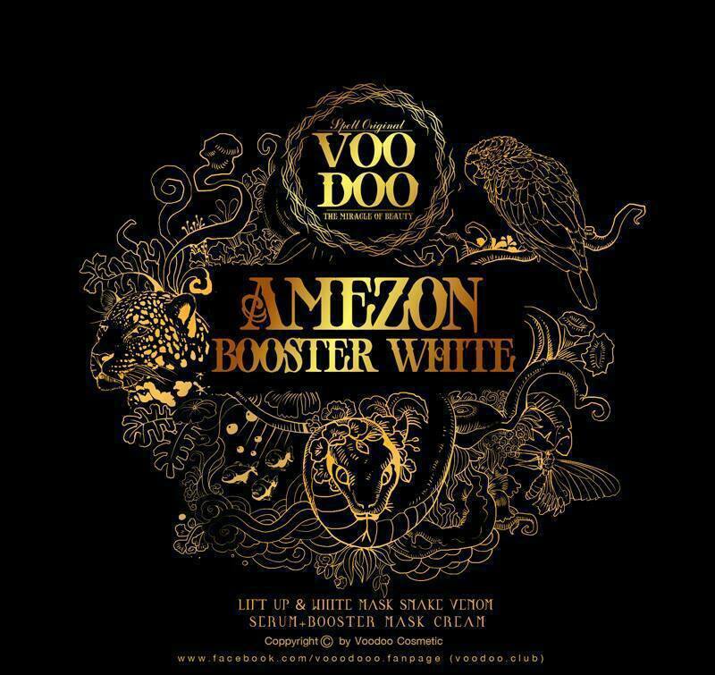 VooDoo Amezon Booster White Mask Cream/ครีม voodoo amezon