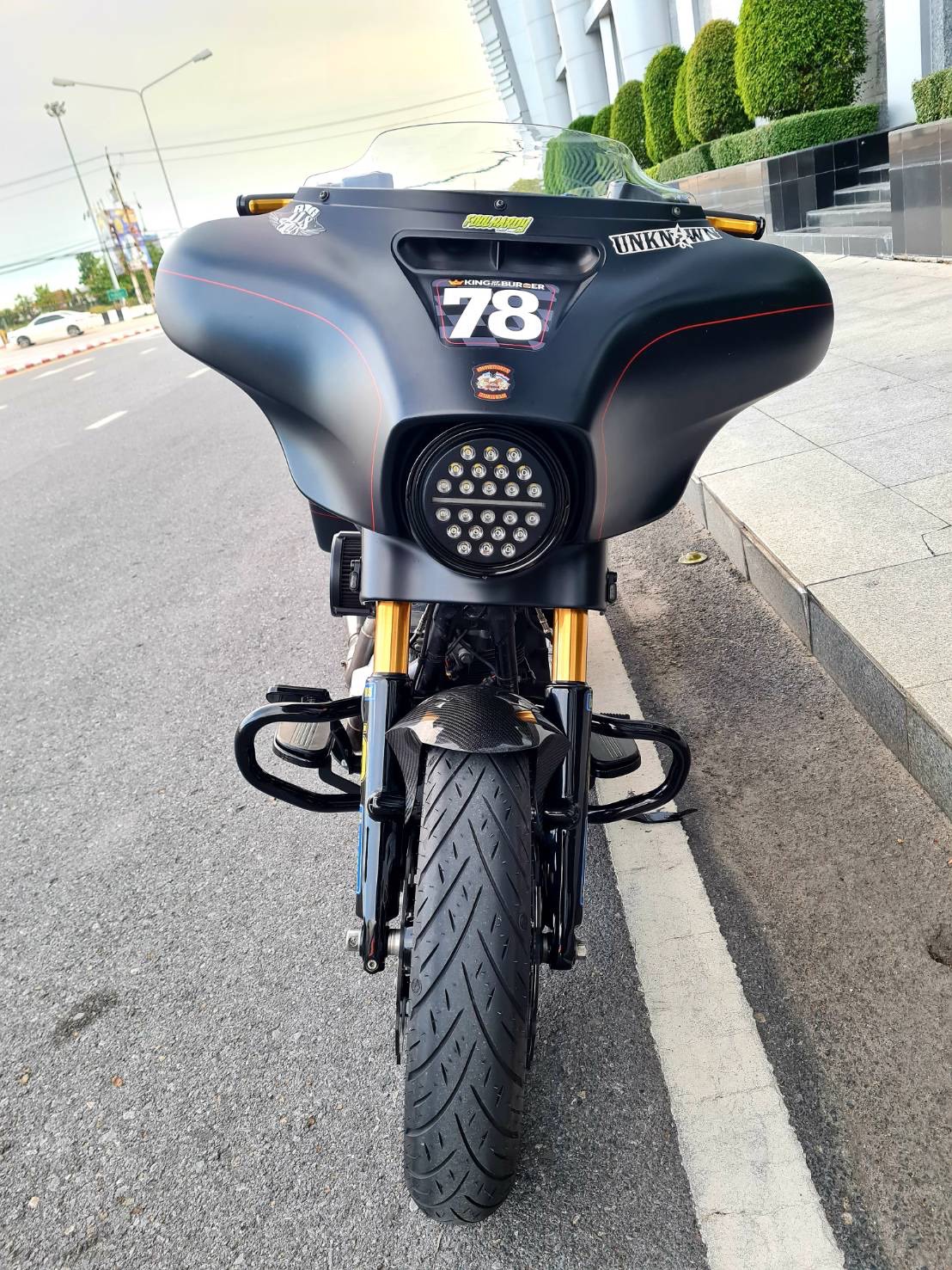 Bagger Sport Front Fender for 17˝ & 19˝ Tires