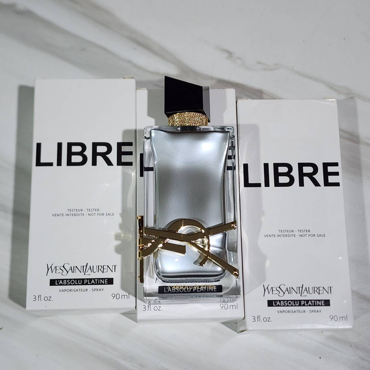 น้ำหอมแท้ YSL LIBRE L'Absolu Platine EDP 90 ml Tester