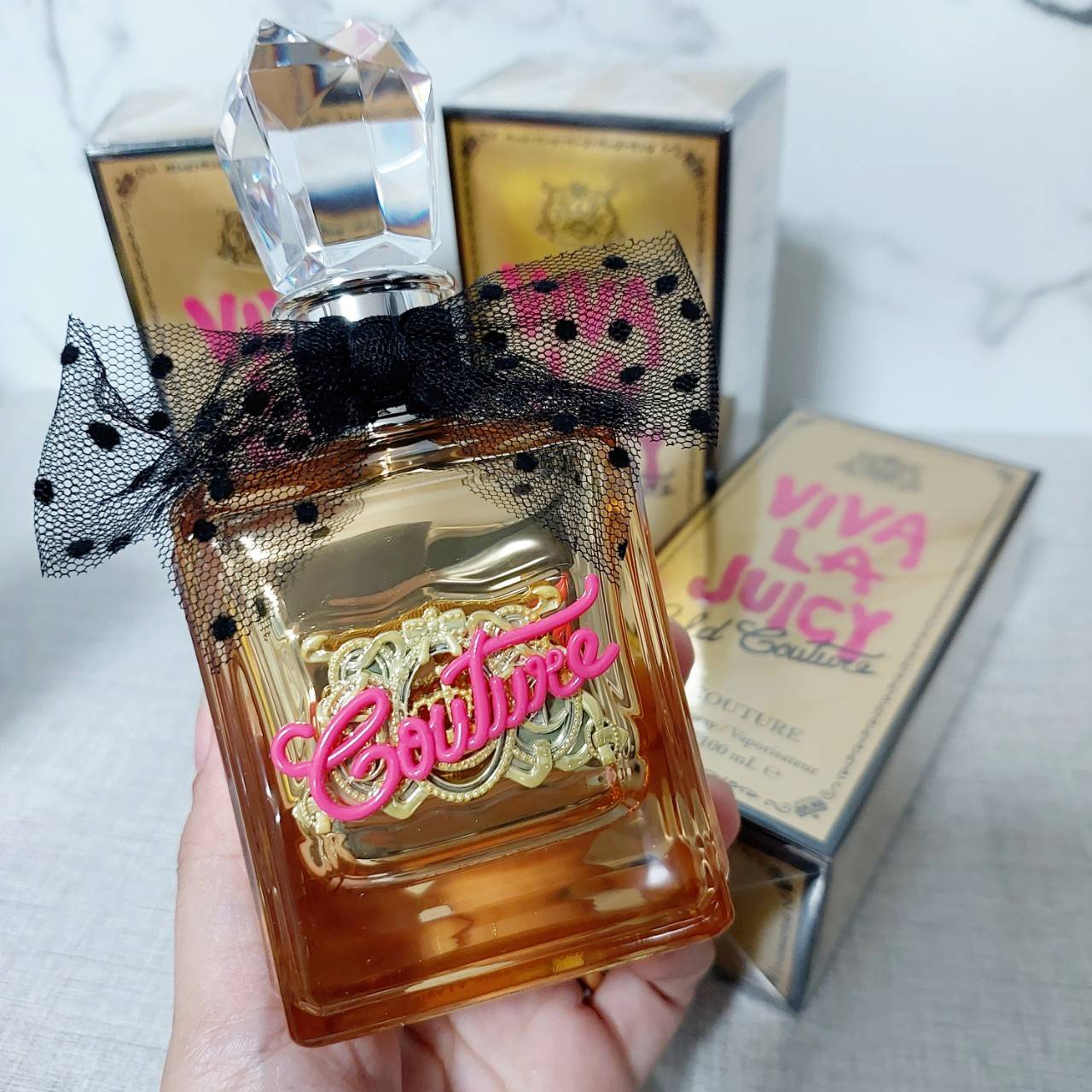น้ำหอมแท้ Juicy Couture Viva Juicy Gold Couture EDP 100ML. กล่องซีลของแท้