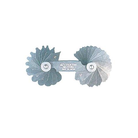FUJI Tool No.178MR เกจวัดรัศมีนูน-เว้า 15.5 - 25.0 มม 30 ใบ ฟูจิทูลส์ (อัน)