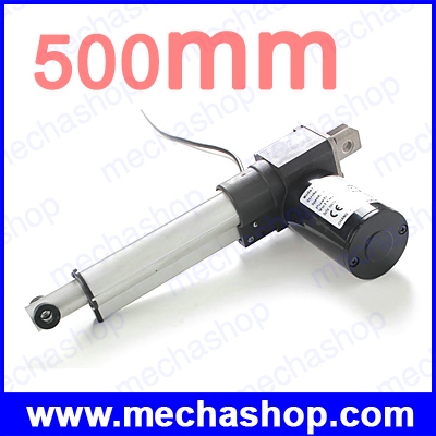 ลิเนียร์แอคทูเอเตอร์ ลิเนียร์มอเตอร์ Linear Actuator 24V DC Motor Heavy Duty 500mm 6000N 600KG 5mm/s IP54 (สินค้า Pre-Order)