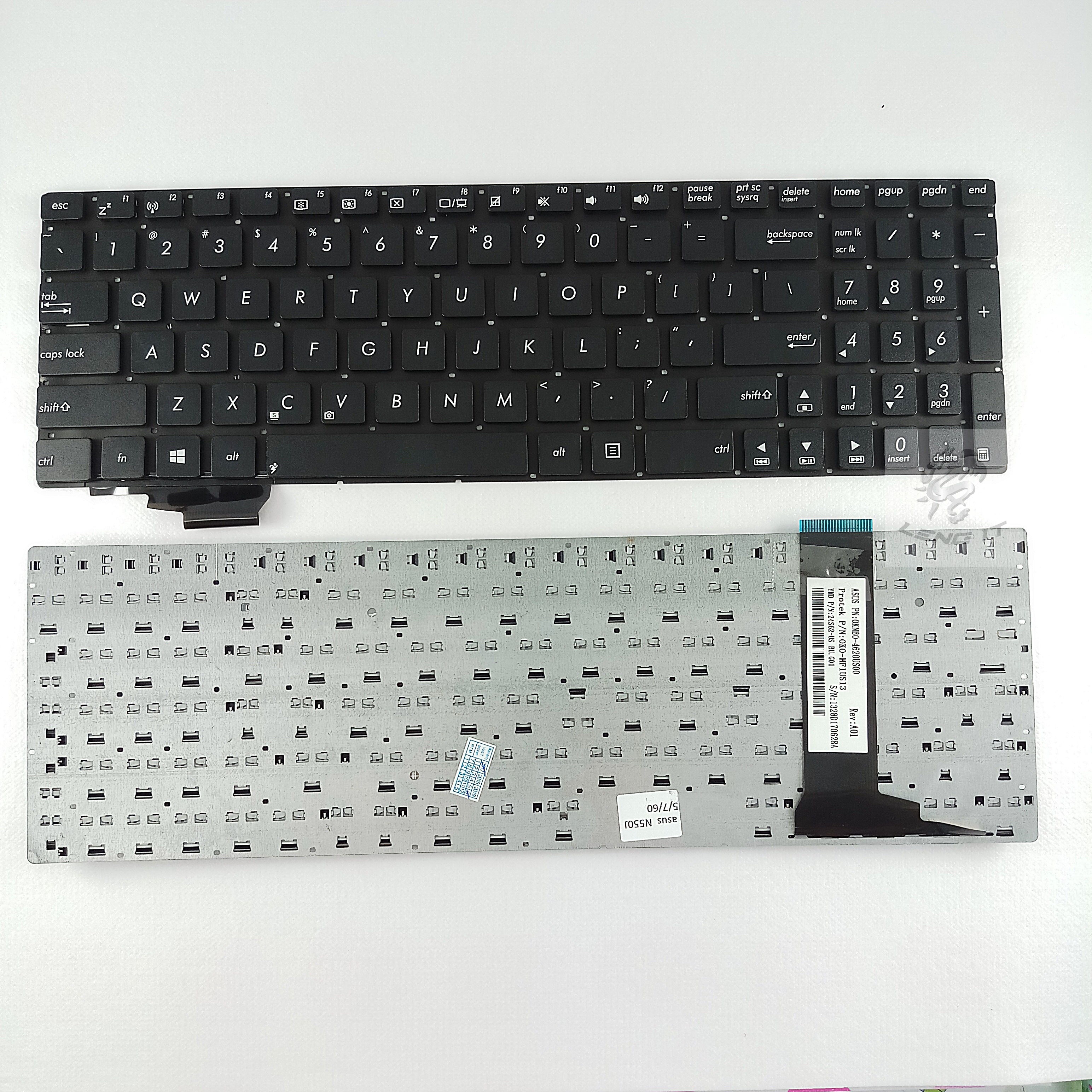 KEYBOARD ASUS N550J (ไม่มีไฟ NO BLACKLIGHT KEYBOARD)