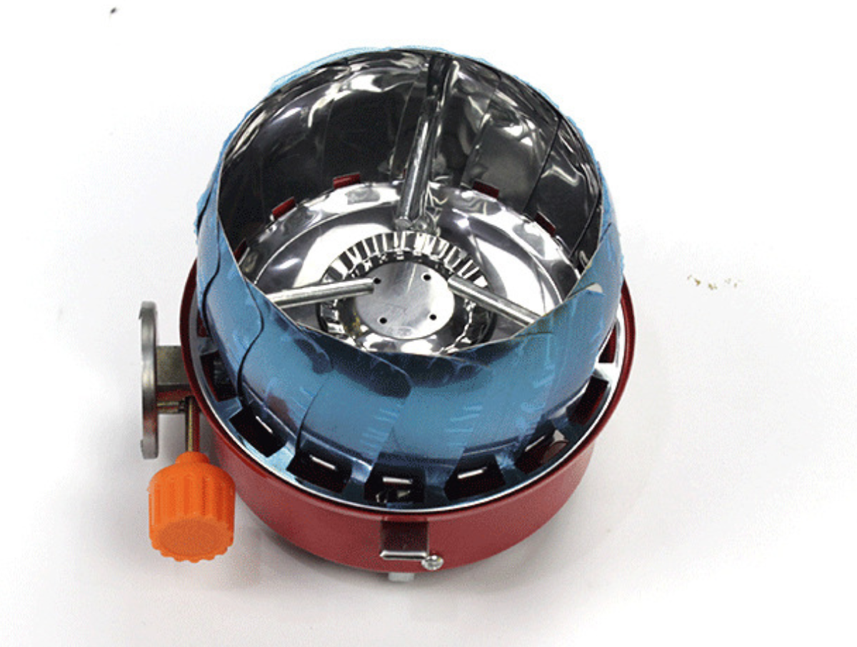 เตาแก๊สพกพา แค้มปิ้ง เดินป่า ทรงกลม(กลีบบัว)