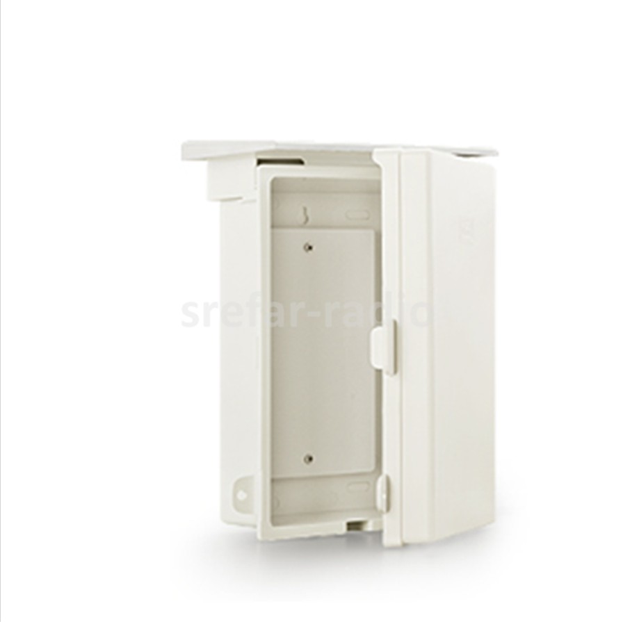 NANO-101W ตู้กันน้ำพลาสติก สีขาว มีหลังคา