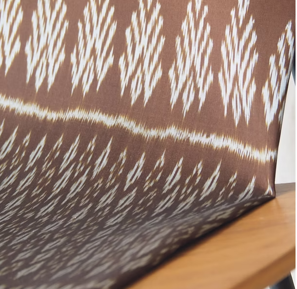 ซิ่น ผ้าไหมมัดหมี่ ไหมแท้ สีน้ำตาล เลือกตามขนาด รหัส CISP-CT-103153