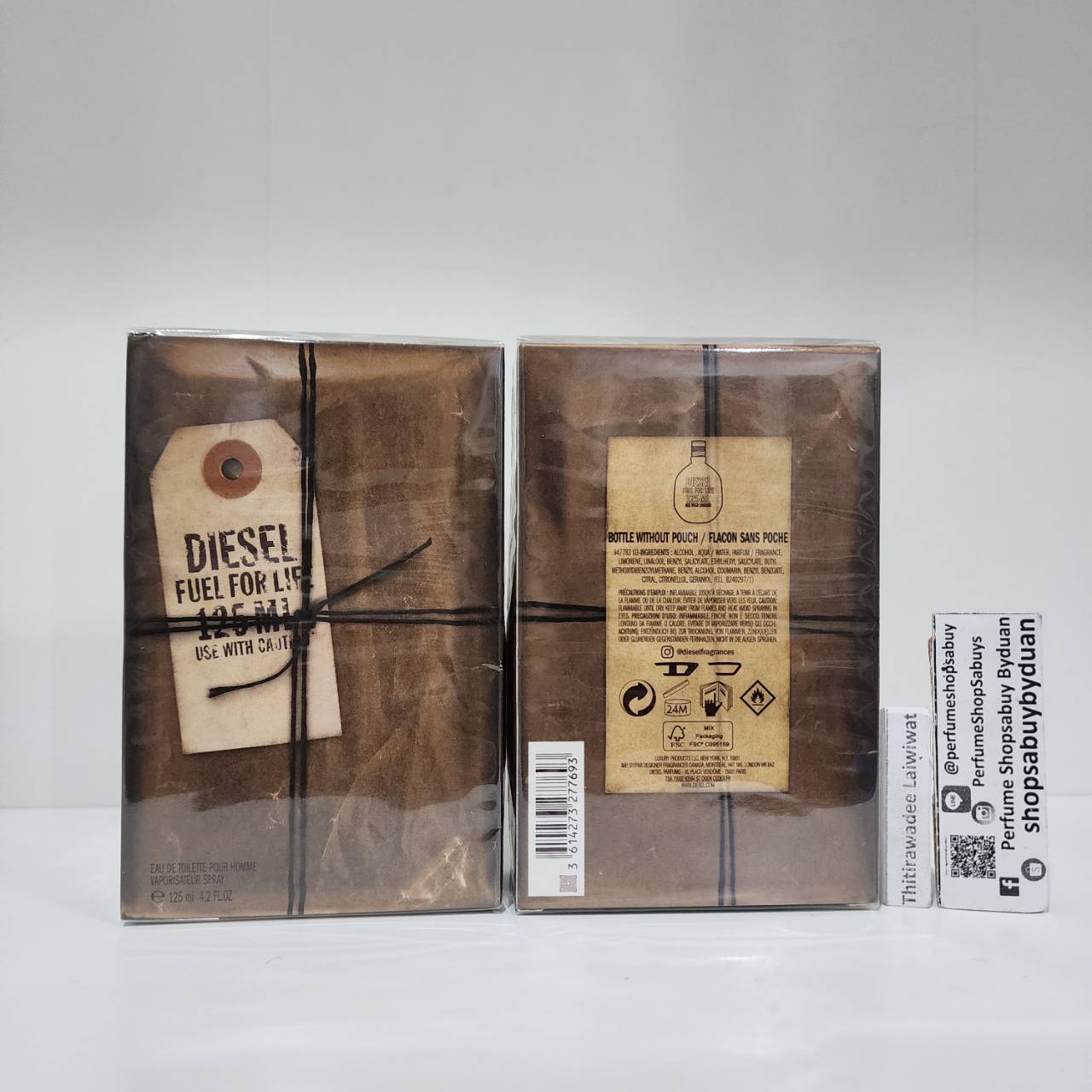 น้ำหอมแท้ Diesel Fuel For Life for Men 125ml กล่องซีล