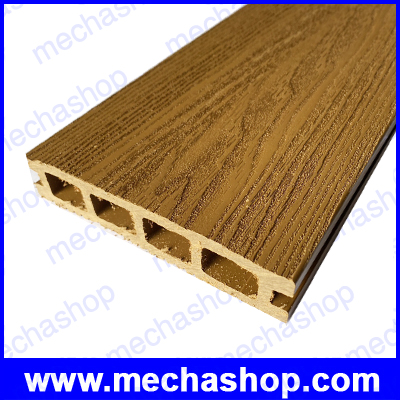 Great Wall Board Outdoor Decking พื้นระเบียงกลางแจ้ง ตกแต่งบ้าน Size: 150x3000mm 25mm Raw Material: Virgin