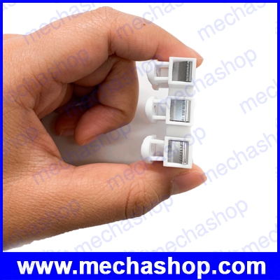 10ชิ้น เทอร์มินอลบล็อก เทอมินอลสายไฟ ขั้วต่อสายไฟ 3 pin push quick cable connector terminal Wiring Terminal 25A 250V, CMK823-3/6