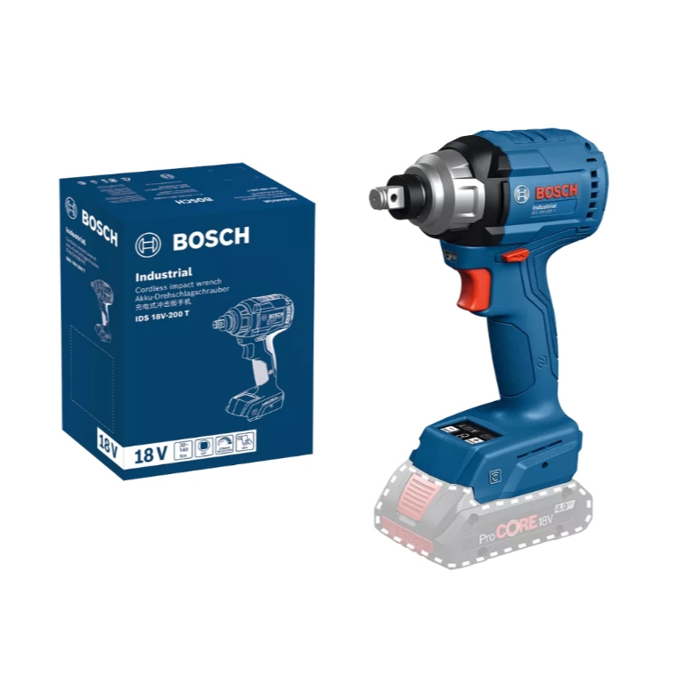 BOSCH IDS 18V-200T บล็อคไร้สาย 4 หุน 18V 200Nm เครื่องเปล่า บอช