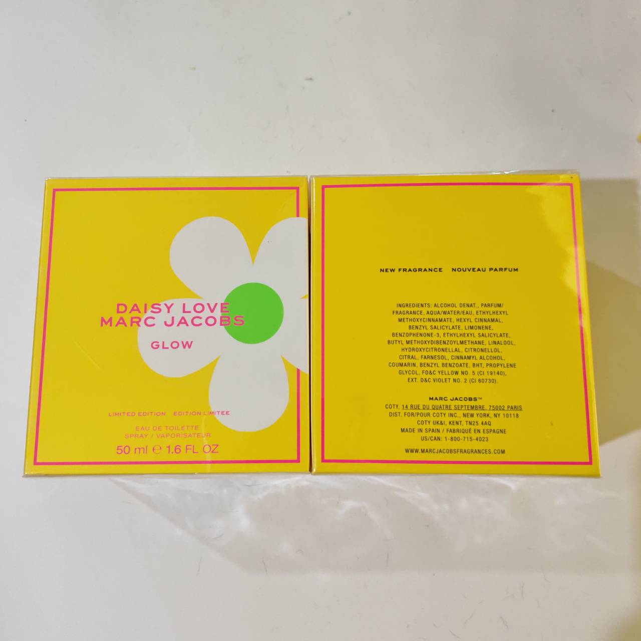 น้ำหอม Marc Jacobs Daisy Love Glow Limited Edition EDT 50ml กล่องซีล