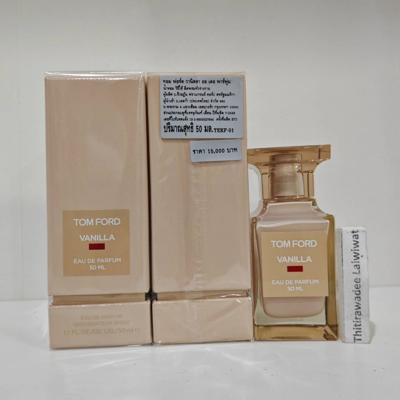 น้ำหอมแท้ Tom Ford Vanilla Sex Eau de Parfum 50ml ป้ายไทย