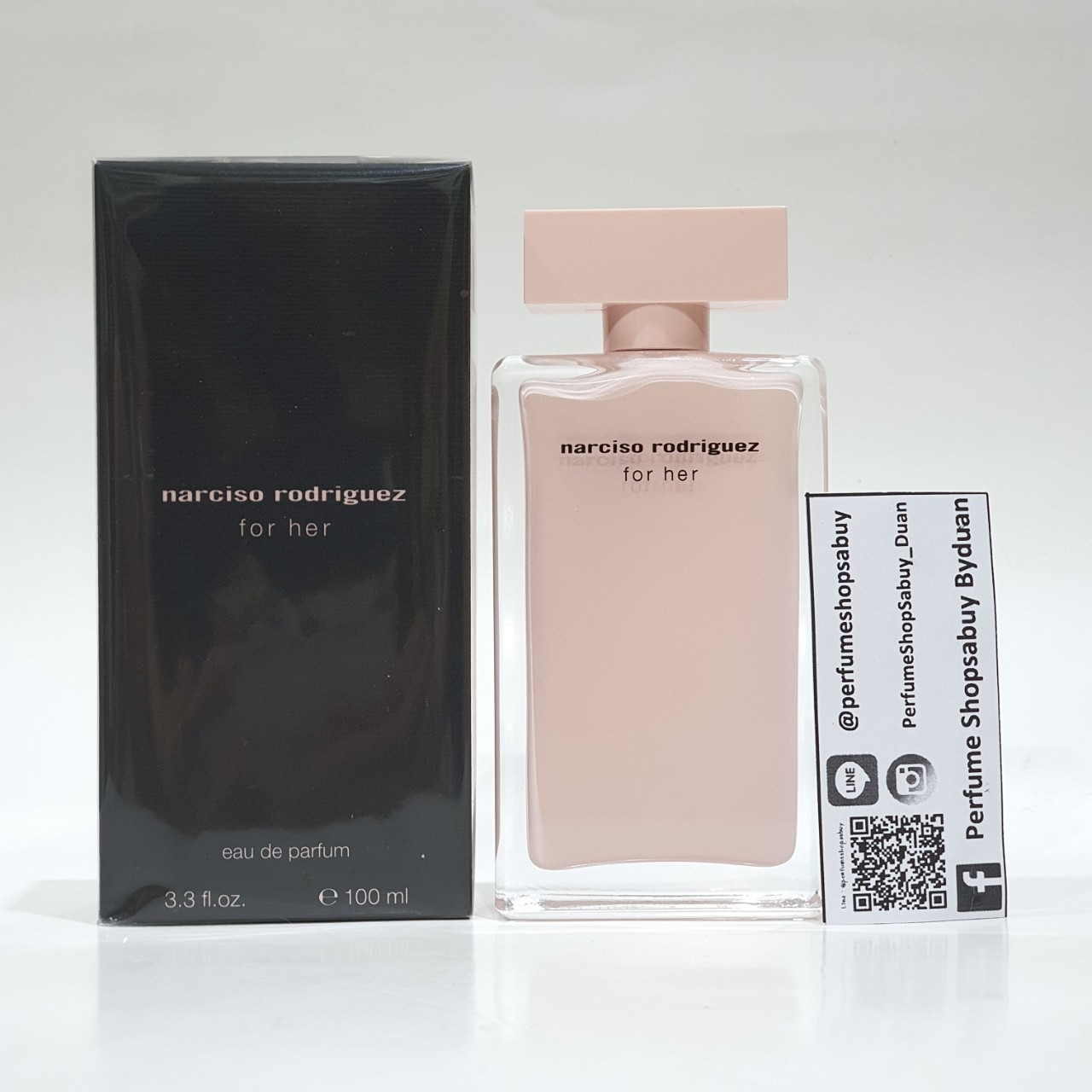 น้ำหอมแท้ Narciso Rodriguez for Her EDP 100ml กล่องซีล