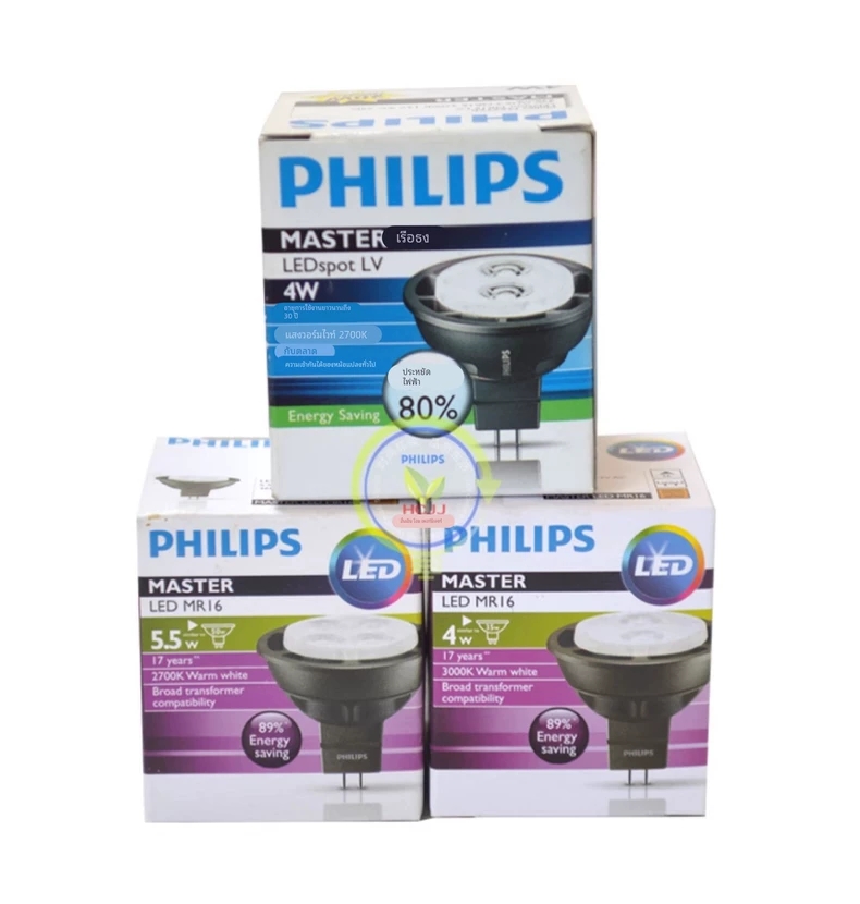 หลอดไฟ LED Philips Master LED MR16 5.5W จำนวน 1 ดวง