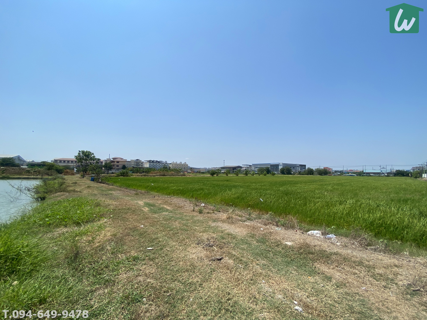 🏡ขายที่ดิน!! สีม่วง 26ไร่ บางนา กม.23 ซอยวัดบัวโรย สมุทรปราการ เหมาะสำหรับทำโรงงาน โกดังเคลังสินค้า (สัญญาปิด ติดเจ้าของ)