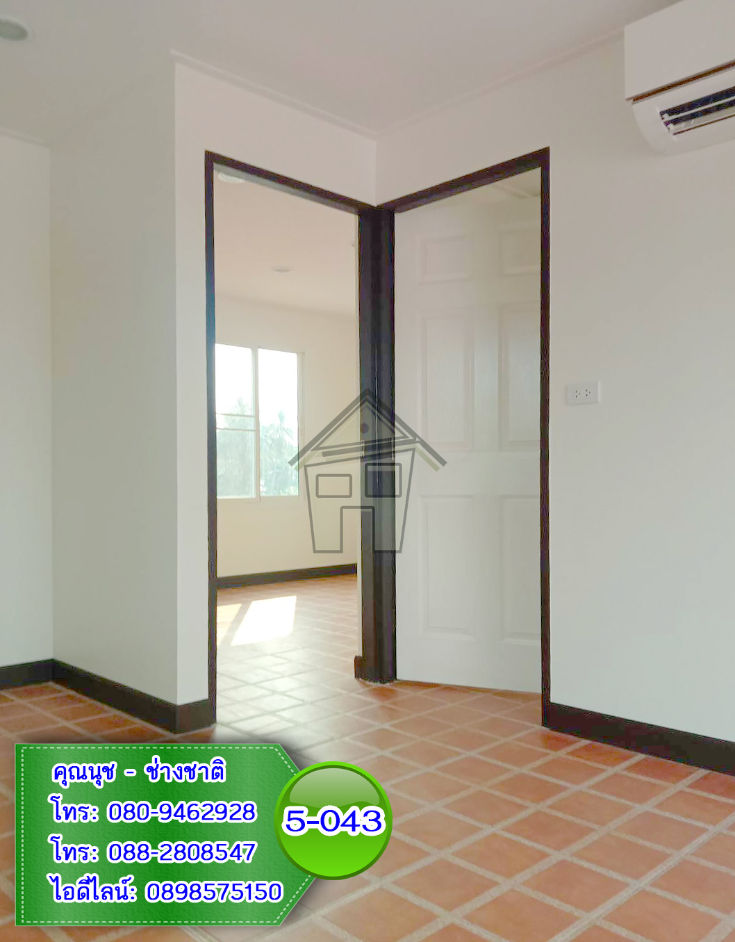 5-043 บ้านน็อคดาวน์ - บ้านหลังใหญ่ - ทรงปั้นหยา