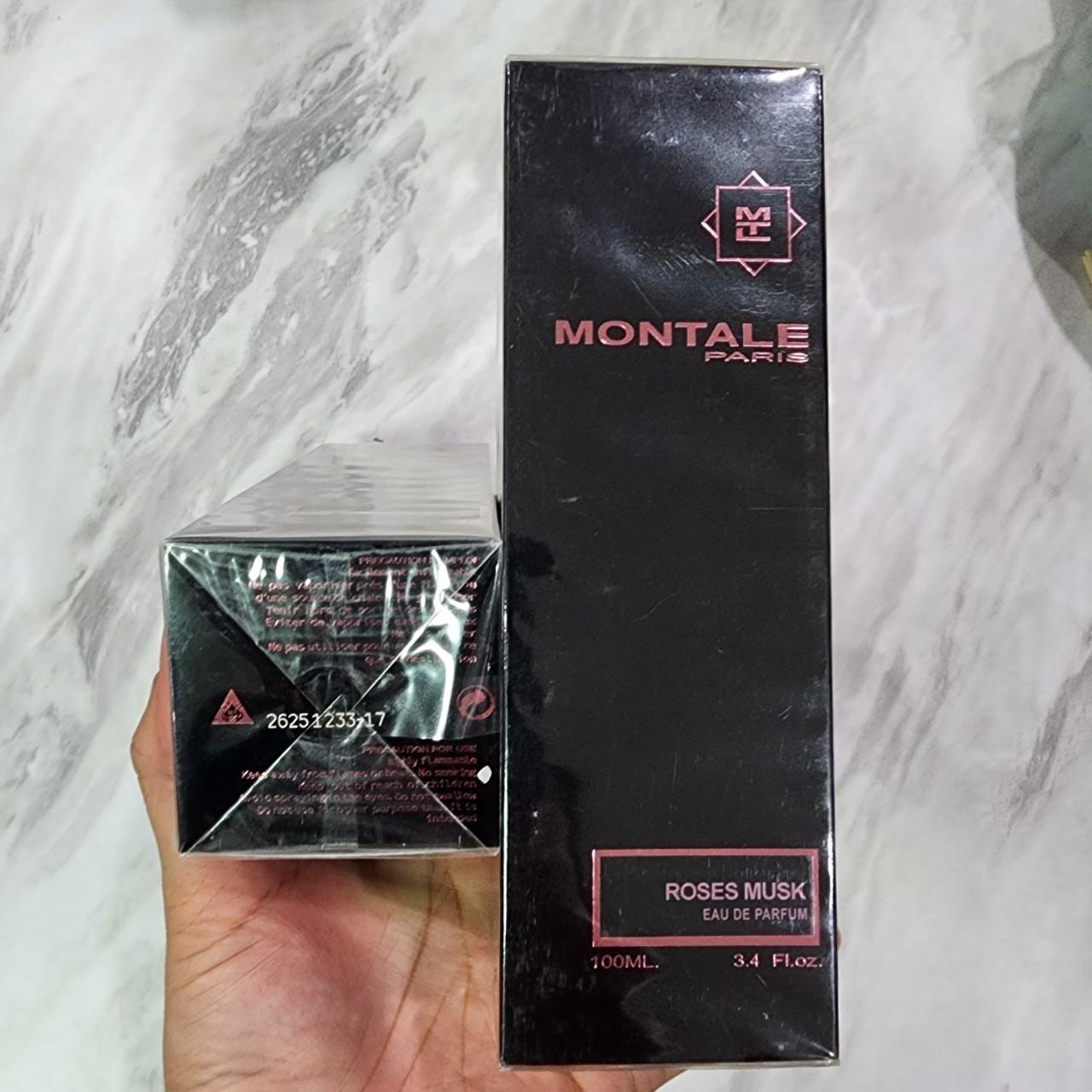 น้ำหอมแท้ Montale Rose Musk Eau De Parfum For Women And Men 100ml กล่องซีล + ถุงกระดาษ รหัส 26251233-17