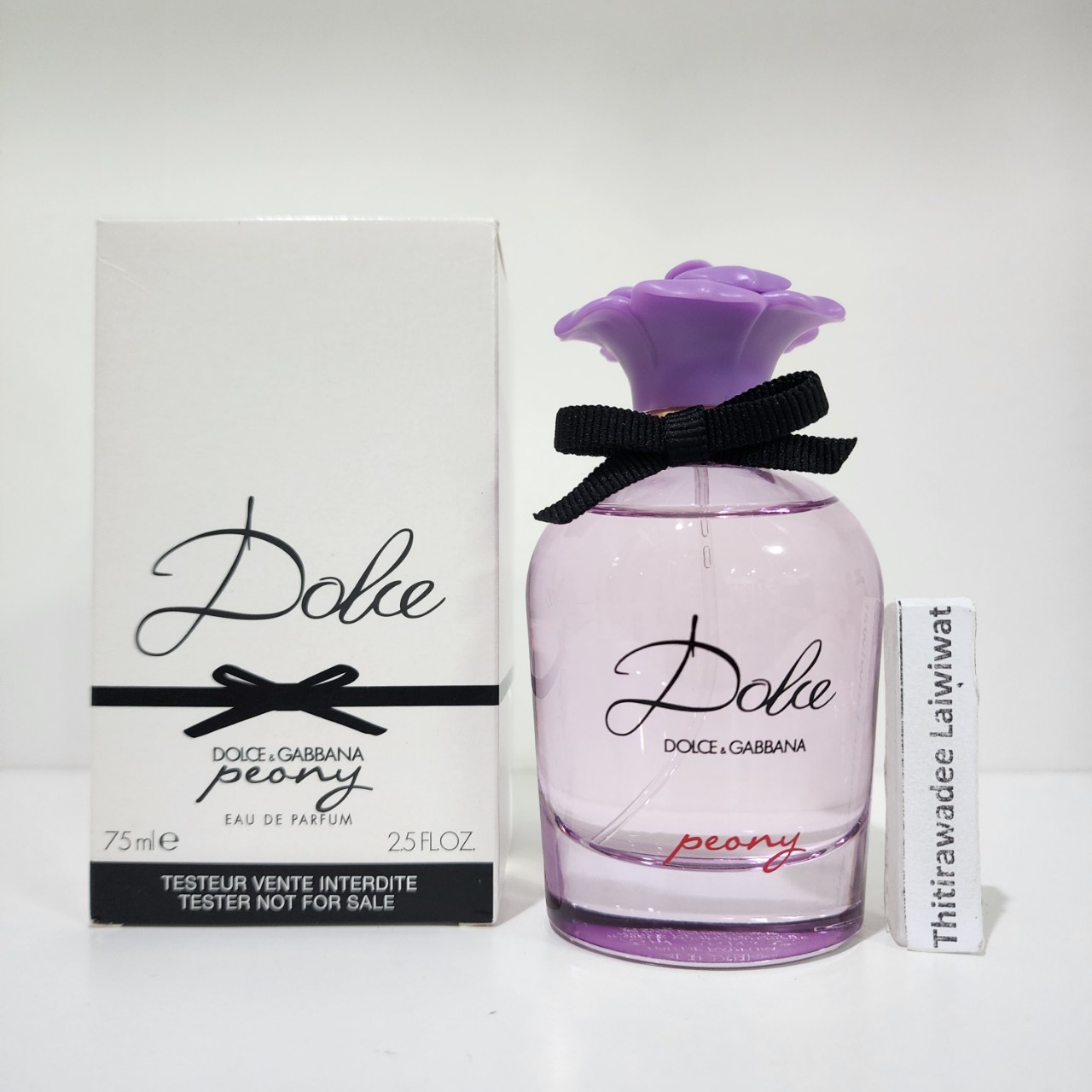 น้ำหอมแท้ D&G Dolce & Gabbana Dolce Peony 75ml กล่องเทสเตอร์
