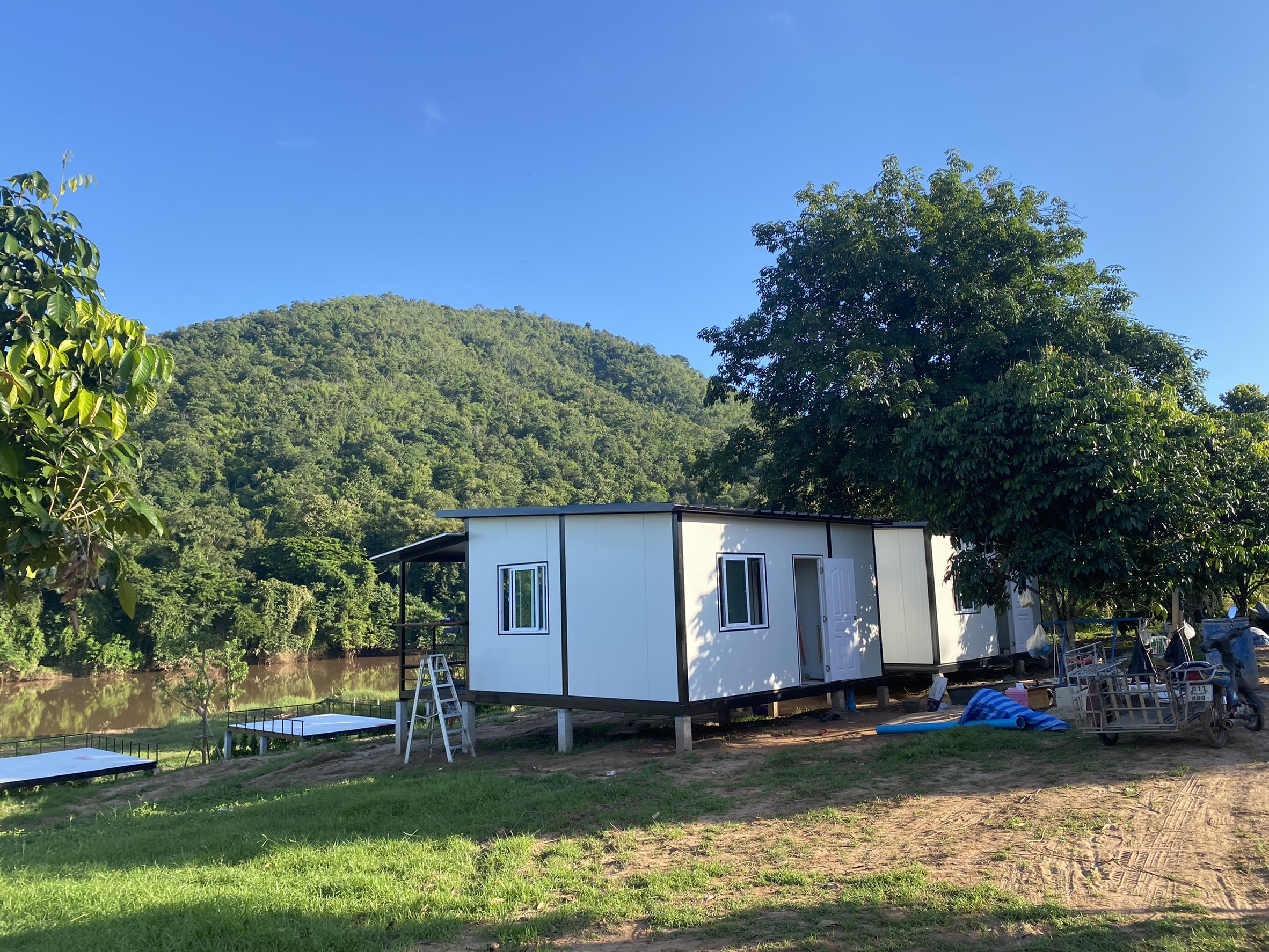 บ้านพักสไตล์รีสอร์ทขนาด4x5 เมตร