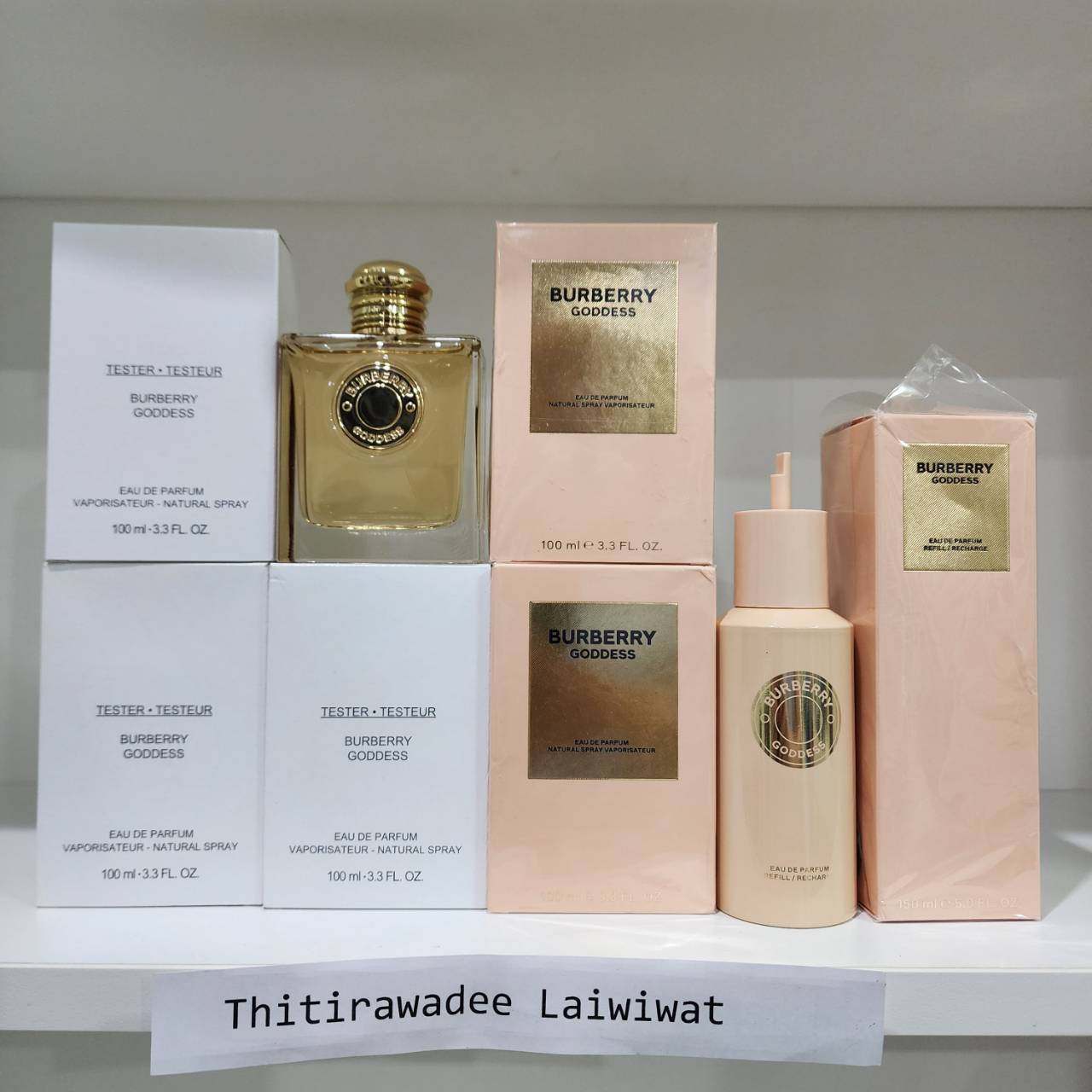 น้ำหอมแท้ Burberry Goddess Eau de Parfum 100ml กล่องซีล
