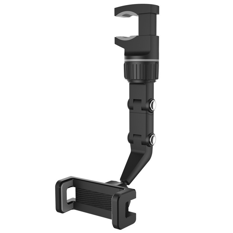 CAR HOLDER ที่ยึดมือถือในรถยนต์ แบบติดกระจกมองหลัง ที่ยึดมือถือในรถ