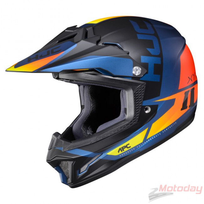 หมวกกันน็อค #HJC สไตล์วิบาก รุ่น CS-MX II ลาย CREED MC27SF