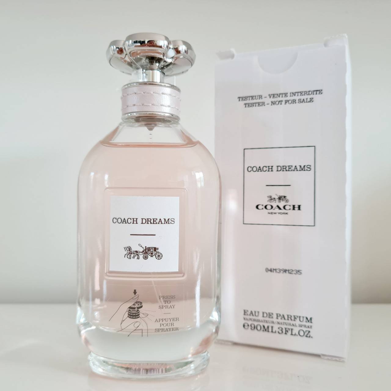 น้ำหอมแท้ Coach New York Dreams Eau de Parfum 90ml กล่องเทสเตอร์