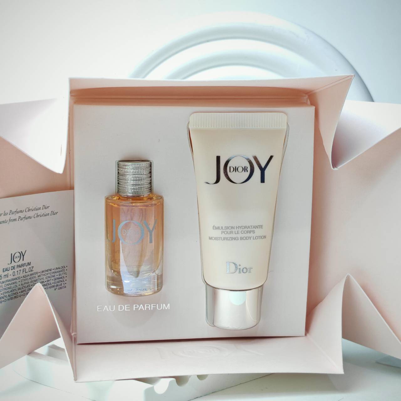 น้ำหอมจิ๋วมินิ Dior Joy EDP Gift Set For Women (2 Items) น้ำหอมแบบเซ็ตมินิ ( Mini SET Perfume น้ำหอมขนาดพกพา)