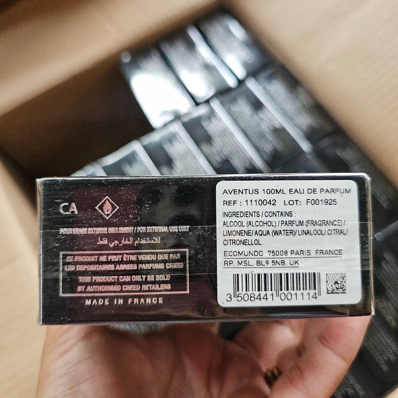 น้ำหอมแท้ Creed Aventus EDP 100ml กล่องซีล หอมม๊าก เซ็กซี่มาก