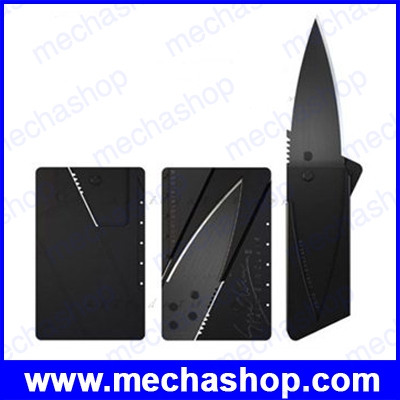 มีดพับขนาดเล็กเท่าบัตรเครดิต มีดพับพกพา Wallet Folding Safety Mini Pocket Knife