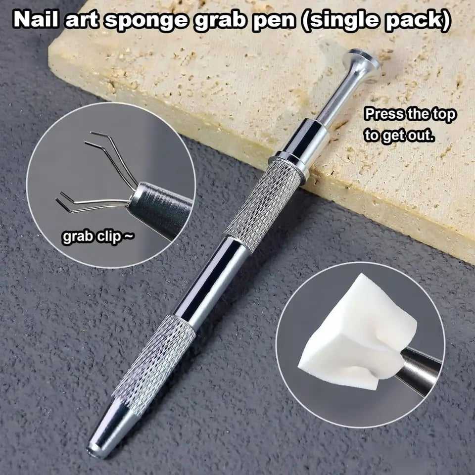 ปากกาจับฟองน้ำ ตัวคีบฟองน้ำ คีบเพชรพลอยได้