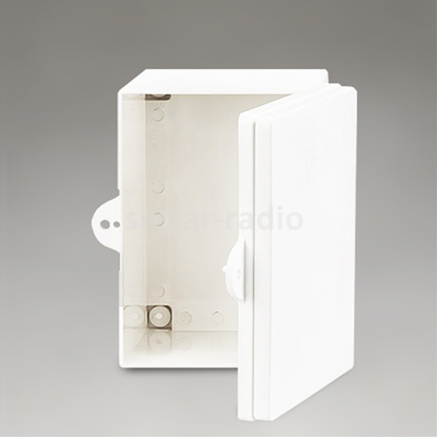 NANO-11W ตู้กันน้ำพลาสติก สีขาว