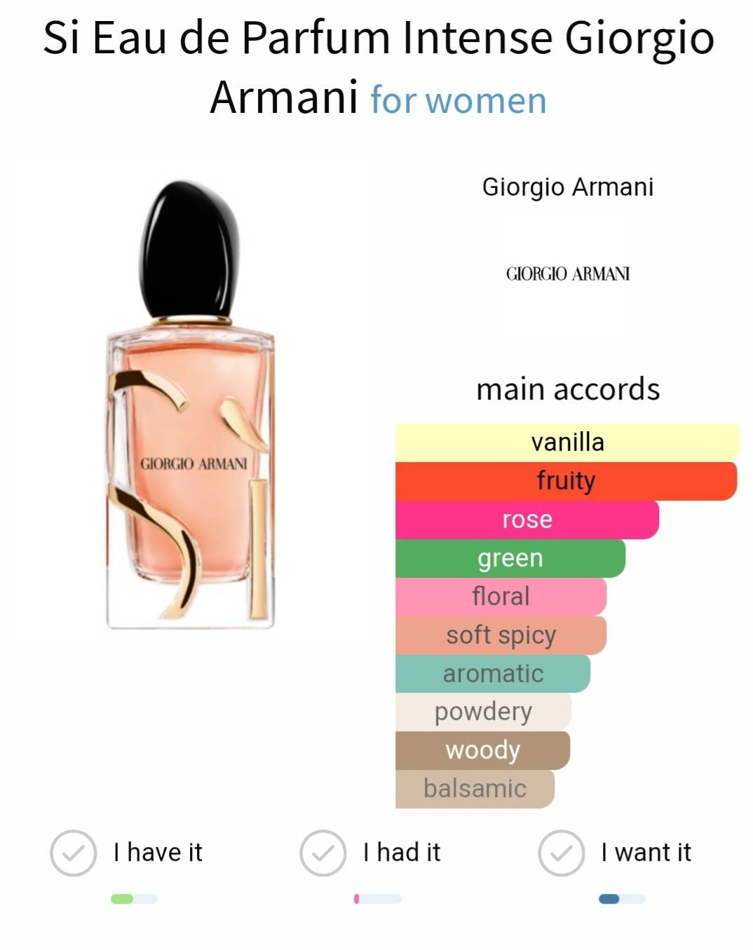 น้ำหอมจิ๋วมินิ Giorgio Armani Si Intense EDP (ปี 2023) 7ml แบบแต้มมีกล่อง ( Mini Perfume น้ำหอมขนาดพกพา) น้ำหอมจิ๋วมินิ ขวดน่ารัก ตั้งโชว์ก็สวย พกพาก็สะดวก หัวแต้มตามจุดชีพจร
