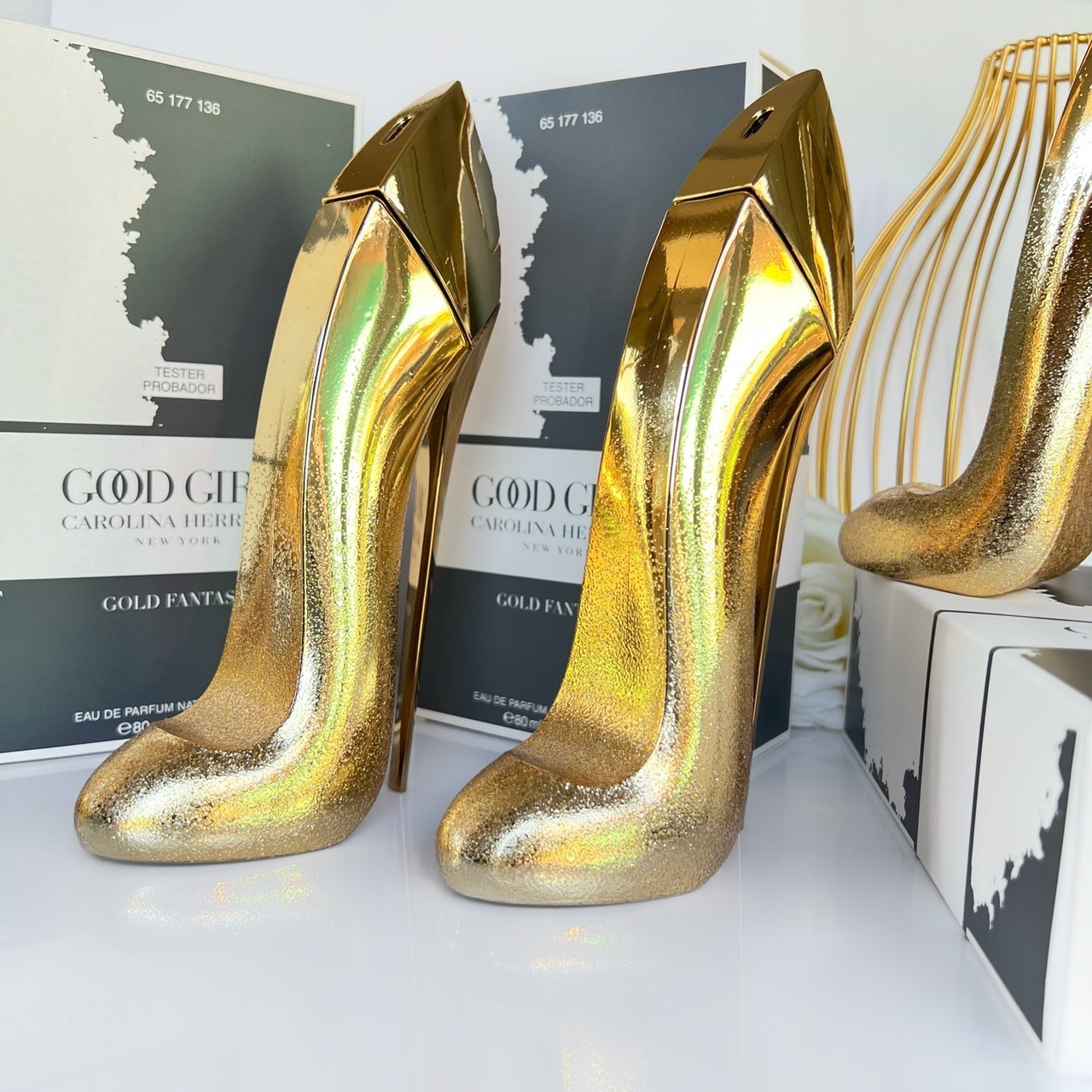 น้ำหอมแท้แบ่งขาย Carolina Herrera Good Girl Gold Fantasy Eau de Parfum 💕Travel Size แบบทดลอง