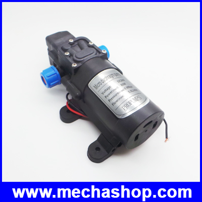 ปั้มน้ำโซล่าเซลล์ โซล่าปั้มน้ำ ปั๊มน้ำดีซี แรงดันไฟ 24VDC กำลังไฟ 80W ปั้มน้ำได้ 5.5 ลิตร/นาที Micro diaphragm pump ดูดลึก 1.5m ส่งน้ำสูง 60m