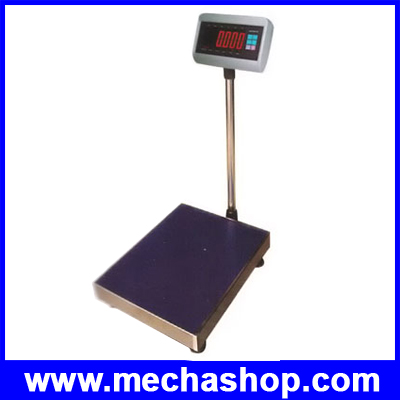 เครื่องชั่งดิจิตอล Digital scale เครื่องชั่งดิจิตอลแบบตั้งพื้น ชั่งได้ 30kg/5g, 60kg/10g, 100kg/10g, 150kg/10g, 300kg/50g, 500kg/50g, 600kg/50g, 1000kg/100g รุ่น T7E ยี่ห้อ ZEPPER (สินค้าจีน)