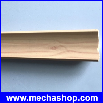 ปิดขอบปิดมุม แยกตามสีไม้ Internal Angles Line Same color As pvc wall panel Size: W30mm * H30mm * 3000MM