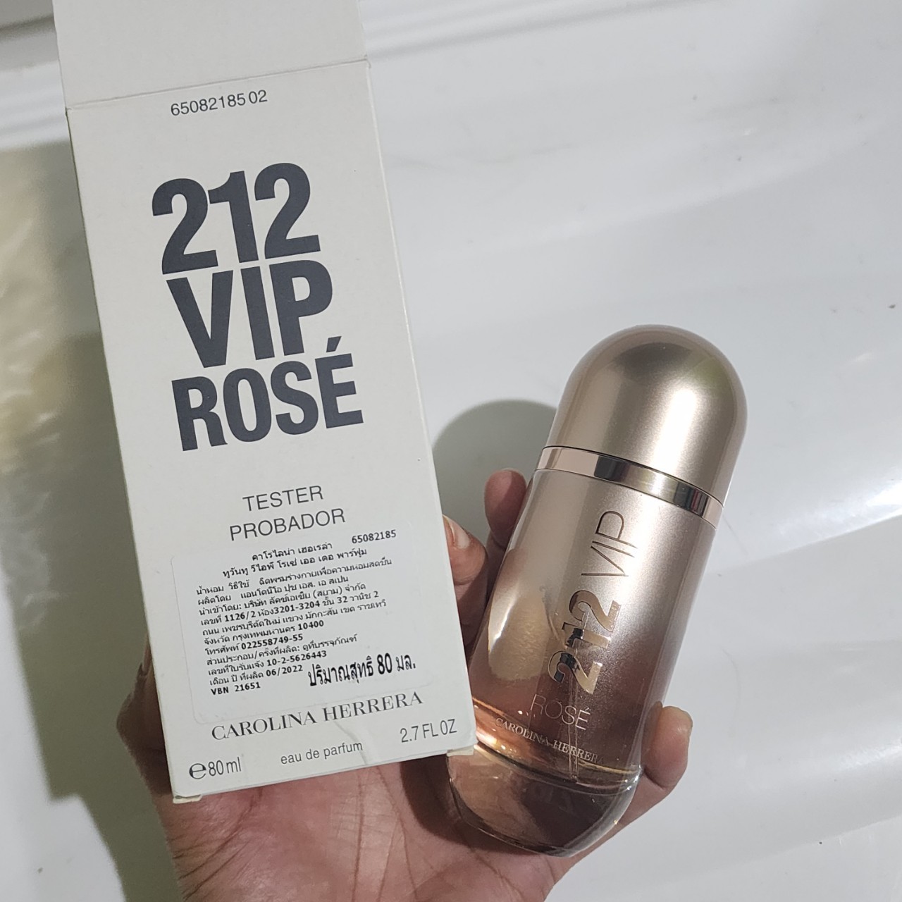 น้ำหอมแท้แบ่งขาย Carolina Herrera 212 Vip Rose Edp 💕Travel Size แบบทดลอง
