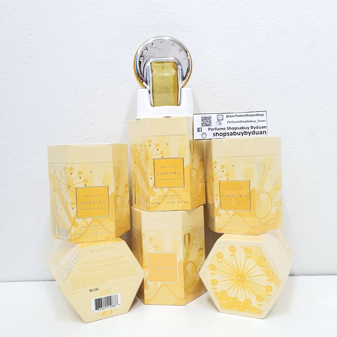 น้ำหอมแท้แบ่งขาย Bvlgari Omnia Golden Citrine EDT Limited Edition 💦แบ่ง 💕Travel Size แบบทดลอง