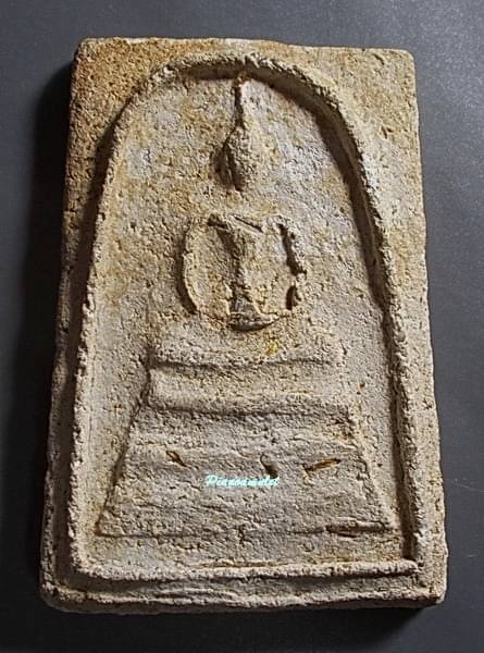 สมเด็จ กรุวัดกุฎีทอง อยุธยา พิมพ์ 3 ชั้น ฝังแผ่นทอง