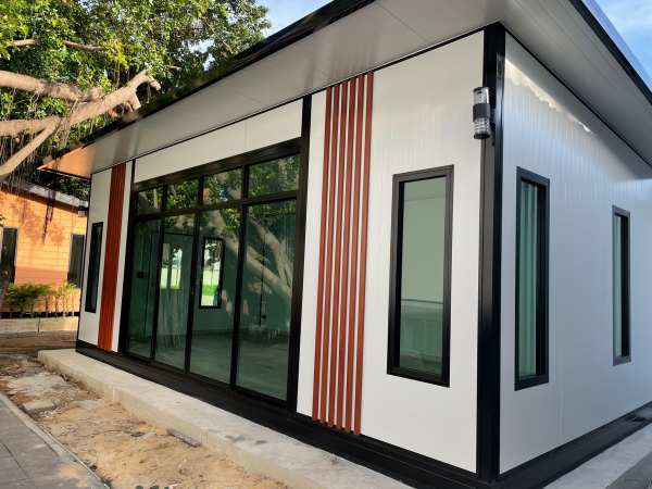 ออฟฟิศสำเร็จรูป บ้านสำเร็จรูป 4.00x8.00 เมตร